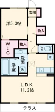 フローラの間取り画像