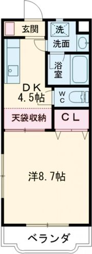 コモード・Hinoの間取り画像