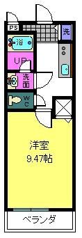 アビテ秋月南の間取り画像