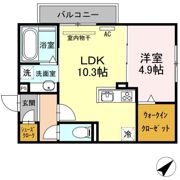 アメニティ橋口の間取り画像