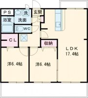 リヴァージュ菰口の間取り画像