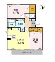 エスペランサ B棟の間取り画像