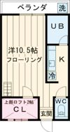 セザンヌ裏野の間取り画像