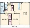 アンピレインIIの間取り画像