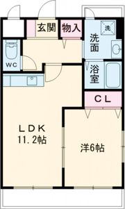 グランツ仁崎の間取り画像