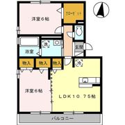 ジュノウタウン A棟の間取り画像
