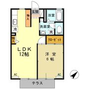 リバーサイド向山の間取り画像
