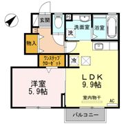 セジュールサクシードの間取り画像