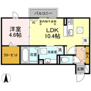 優 平川の間取り画像