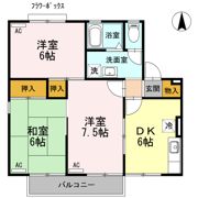 セジュール羽田の間取り画像