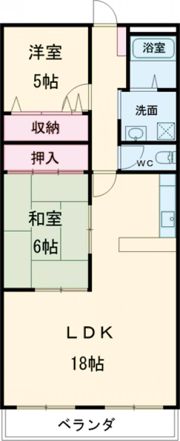 パークシティたかしAの間取り画像