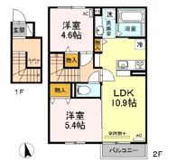 カーサ・デ・フィオーレの間取り画像