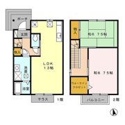 アネックス河尻 Eの間取り画像