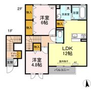 サンハイム野路の間取り画像