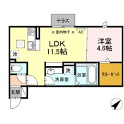 OTT's豊栄の間取り画像