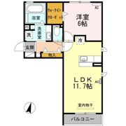 オッツ小桜の間取り画像