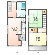 豊川美和通貸家の間取り画像