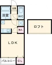 セザンヌ牛久保の間取り画像