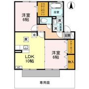 コートダジュール嶋の間取り画像