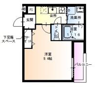 フジパレス和歌山黒田Ⅱ番館の間取り画像