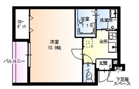 フジパレス和歌山黒田Ⅲ番館の間取り画像