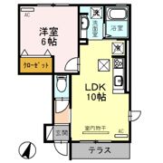 D-room Tokiの間取り画像