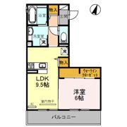 リーフ クレールの間取り画像