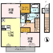 CASSIA 道(ｶｯｼｰｱ ﾐﾁ)の間取り画像