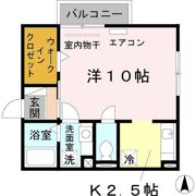 あーばんはいつ神前（ｺｳｻﾞｷ） A棟の間取り画像