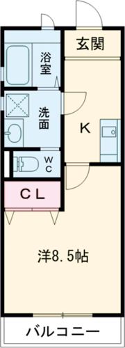 グランデの間取り画像