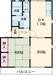セレニティー八王子の間取り画像