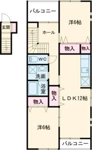 ハイステージFourの間取り画像