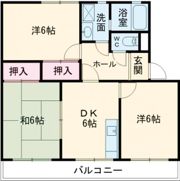 グレイス旭A棟の間取り画像