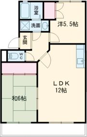 サンパレスの間取り画像