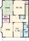 ハイステージISAHO B棟の間取り画像