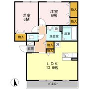 コンフォート椿の間取り画像