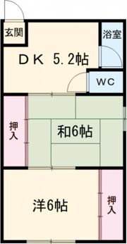 サンシャイン御幸の間取り画像