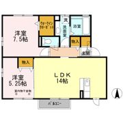 ジュネス五条の間取り画像