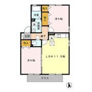 コンフォール貴船の間取り画像