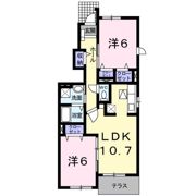 ガーデン ハウス 緑丘Cの間取り画像