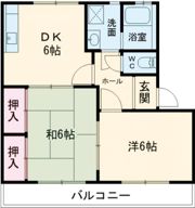 キャッスルNODA B棟の間取り画像