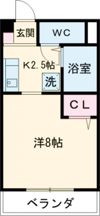 グランデュール16の間取り画像