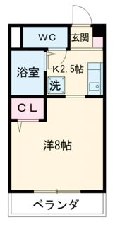グランデュール16の間取り画像