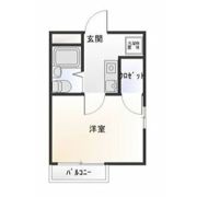 レオパレス21北岡崎の間取り画像