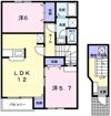 バーシア 2番館の間取り画像