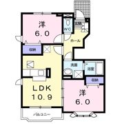 メルヴェイユの間取り画像