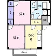ハイム アリオンの間取り画像