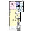 エル北町の間取り画像
