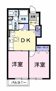 メゾン ド ヌーヴェルバーグの間取り画像