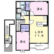 モデストハピネスの間取り画像